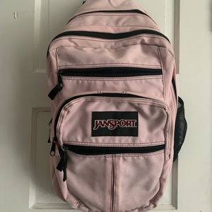Vintage Pink Jansport backpack